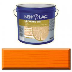 PROTECTIVE PAINT FOR WOOD LACFARBE GEL Orange color