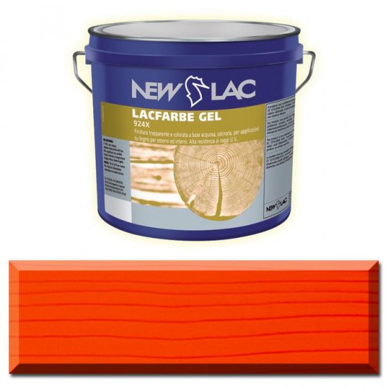 VERNICE PROTETTIVA PER LEGNO LACFARBE GEL colore Rosso - Clicca l'immagine per chiudere