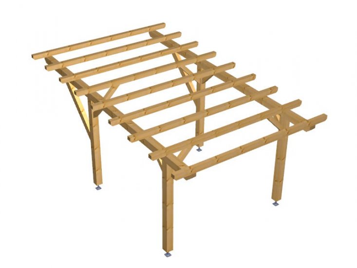 Progetto per costruzione Gazebo TYPE 5 390x600 - Clicca l'immagine per chiudere